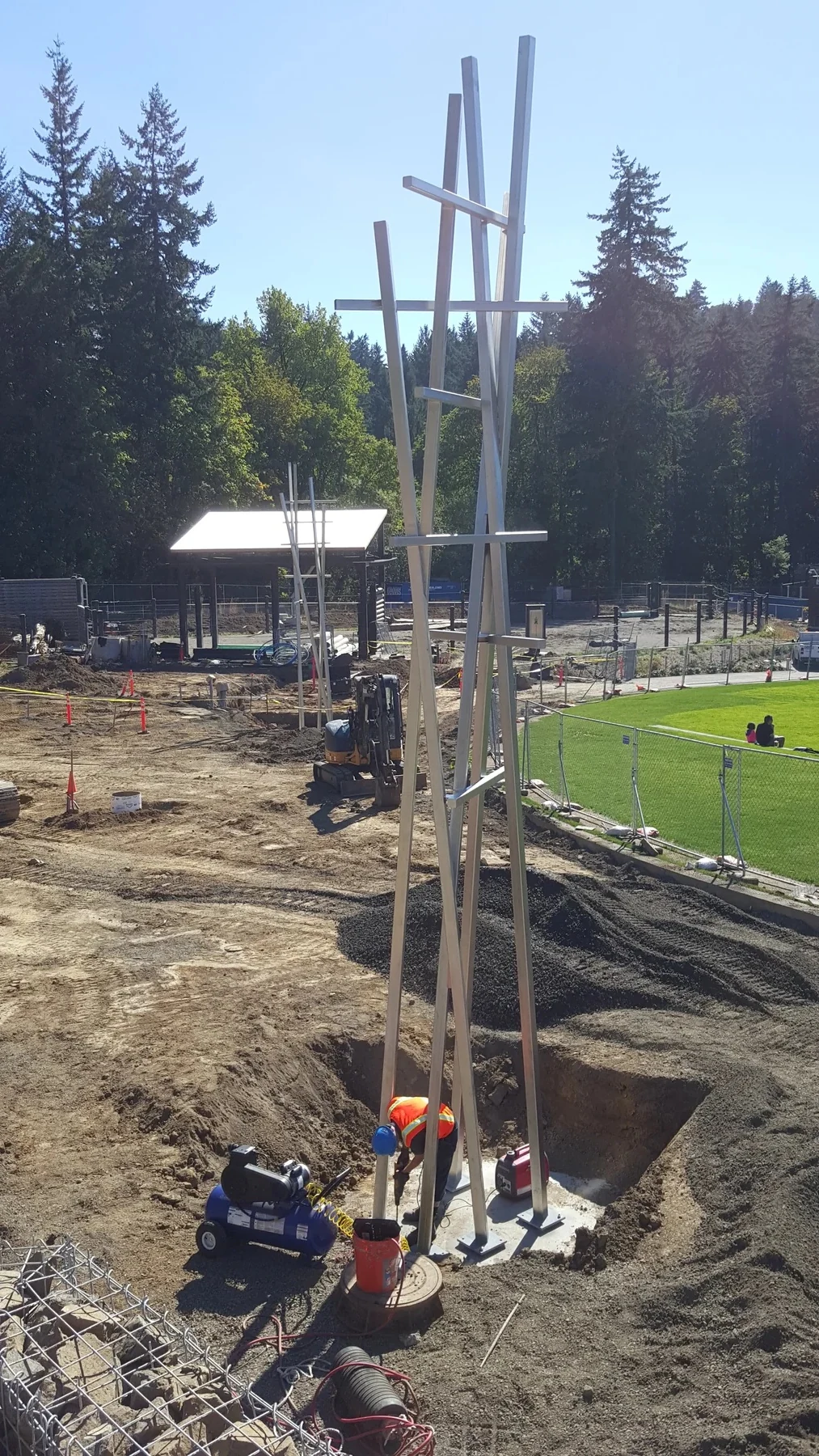 Forest Lights installed at Oregon Zoo