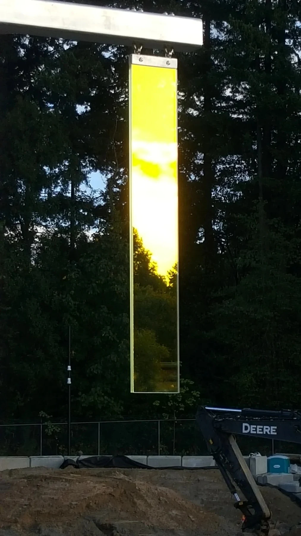 Forest Lights sculptural tower