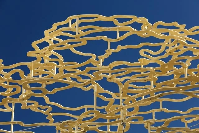 Detail of the completed cloud forms